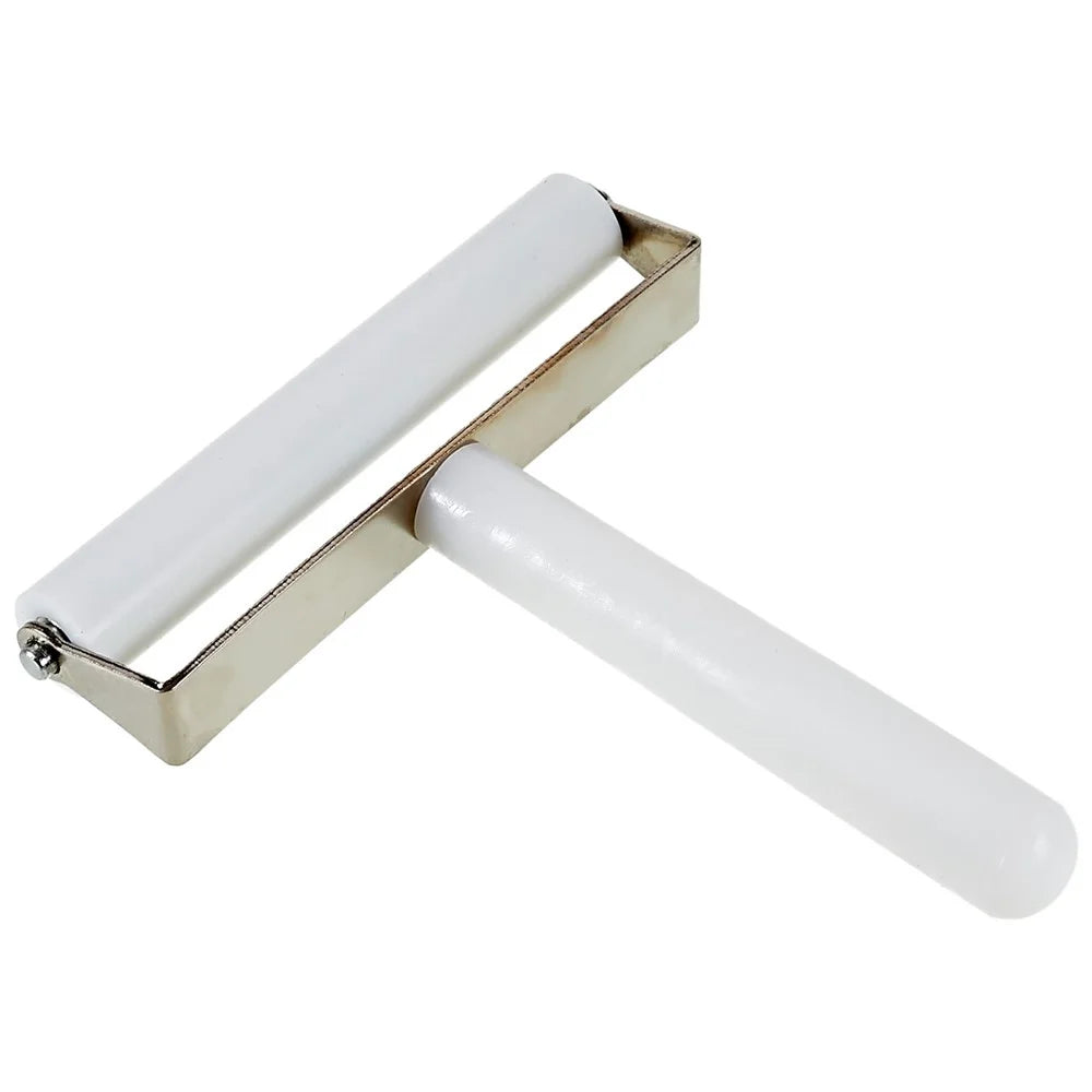 BEST 10cm Handheld Printmaking Brayers Smart Phones Screen Film Roller Paint Brayer for Removing Bubbles - 2