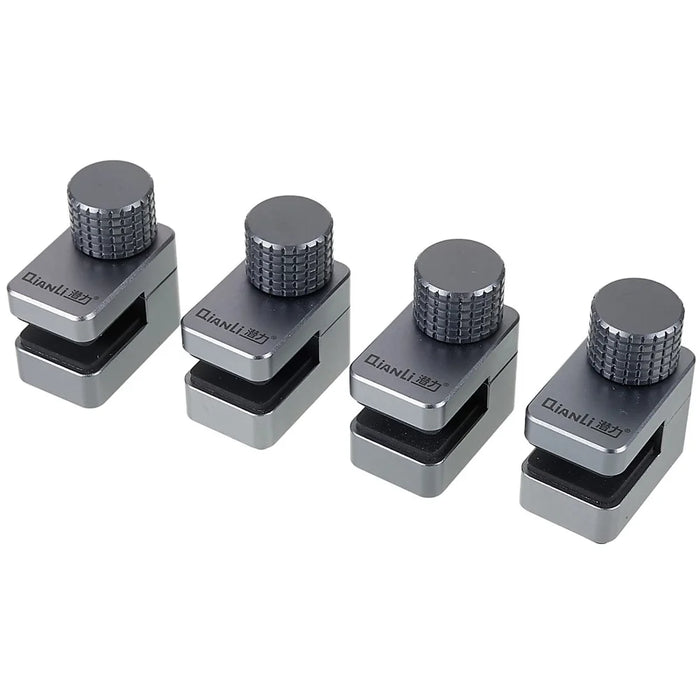 QIANLI iClamp Plus 4Pcs / Set Cell Phone LCD Fix Clamp Alloy Screen Clip Compatible with Mobile Phones Tablets - 1