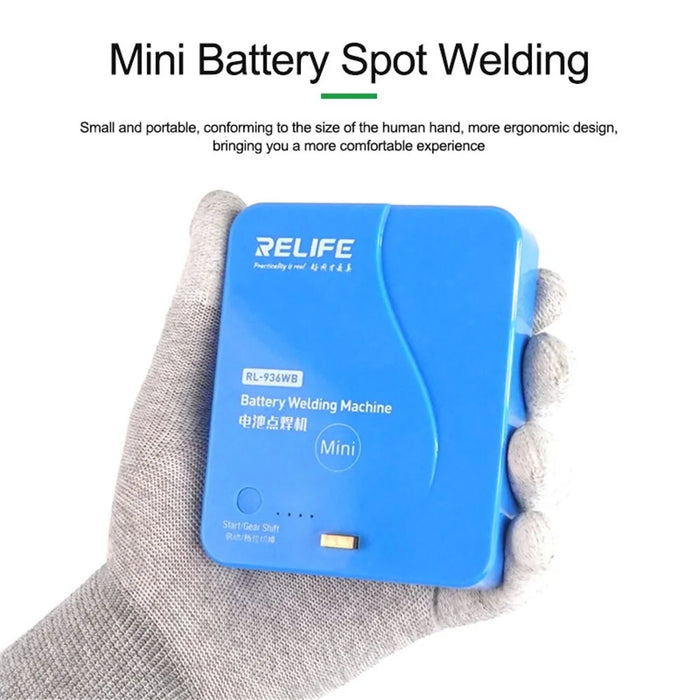 RELIFE RL-936WB Mini Spot Welder Battery Welding Machine Battery Flex Replacement Soldering Repair Tool - 5