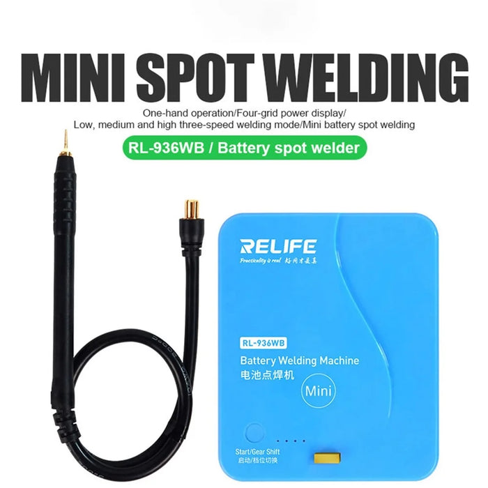 RELIFE RL-936WB Mini Spot Welder Battery Welding Machine Battery Flex Replacement Soldering Repair Tool - 6