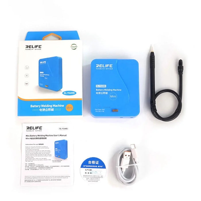 RELIFE RL-936WB Mini Spot Welder Battery Welding Machine Battery Flex Replacement Soldering Repair Tool - 7