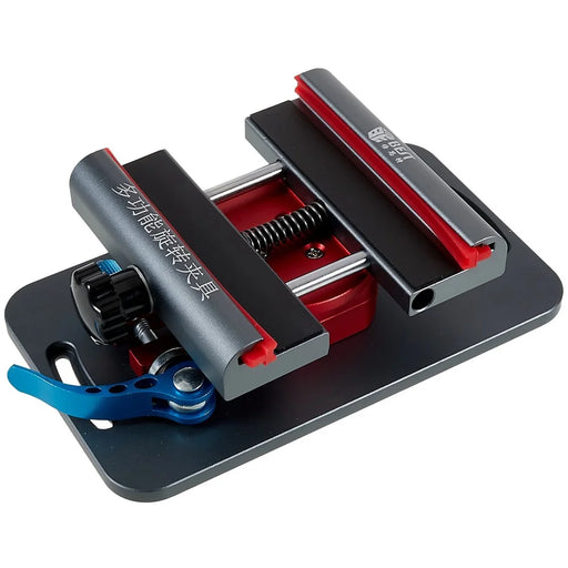 BEST BST-001S2 360-Degree Rotating Mobile Phone Universal Fixture Back Cover Remover Repair Bracket Tool with Sponge Pad for iPhone X-12 Pro Max - 1