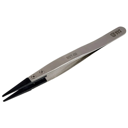 BEST BST-00 Anti-Static Tweezers PPS Plastic Head Tweezers Mobile Phone Tablet Precision Repairing Tool - 1