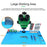 RELIFE RL-160B Magnetic Multifunctional Microscope Base Preservative Desktop Microscope Storage Area High-Temperature Resistance - 5