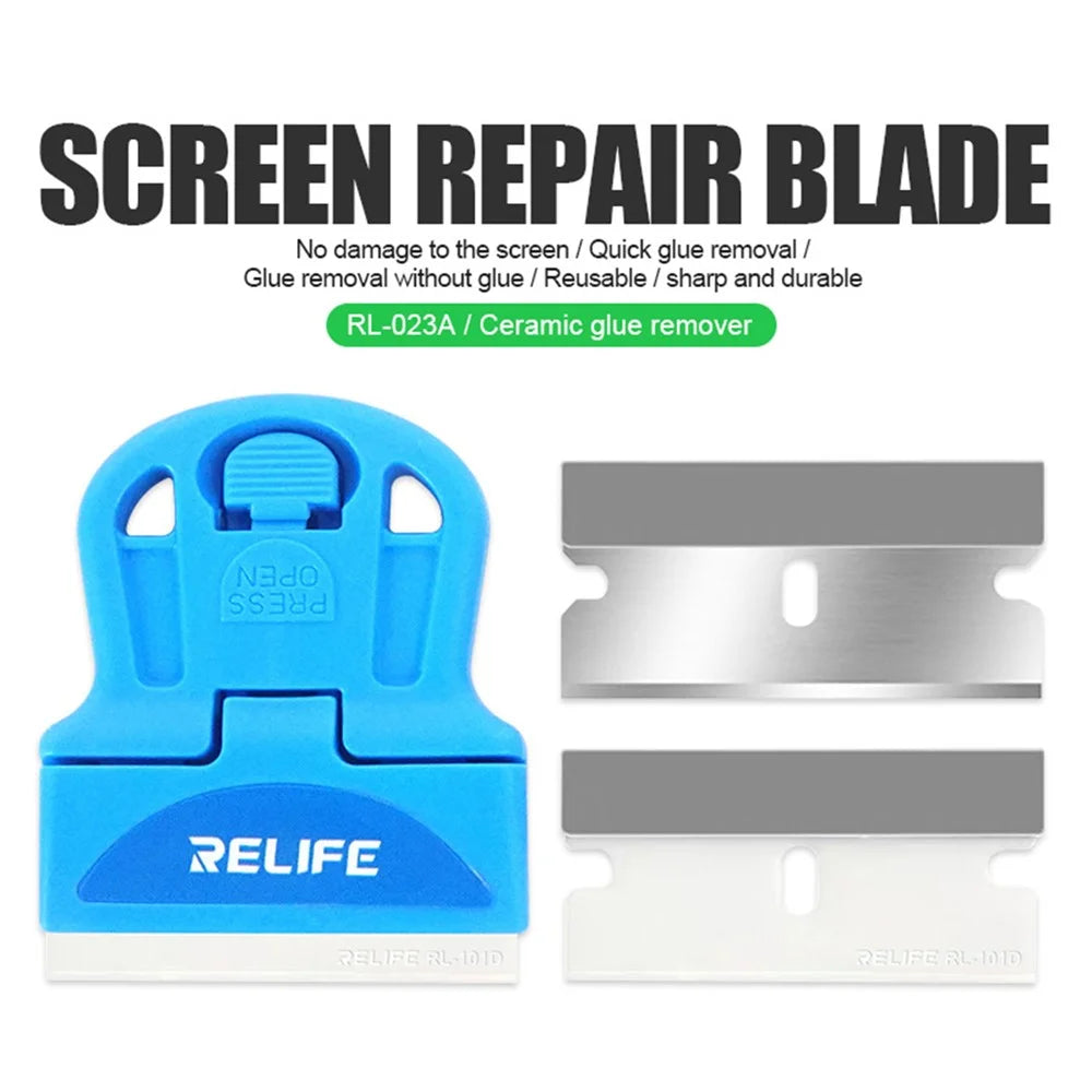 RELIFE RL-023A Preservative Screen Repair Blade High Hardness Ceramic Glue Remover for Mobile Phones - 2