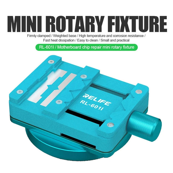 RELIFE RL-601I Mini Rotating Fixture Motherboard Chip BGA for Mobile Phone PCB Multi-function Clamp Chip Glue Removal - 2