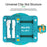 RELIFE RL-601I Mini Rotating Fixture Motherboard Chip BGA for Mobile Phone PCB Multi-function Clamp Chip Glue Removal - 6