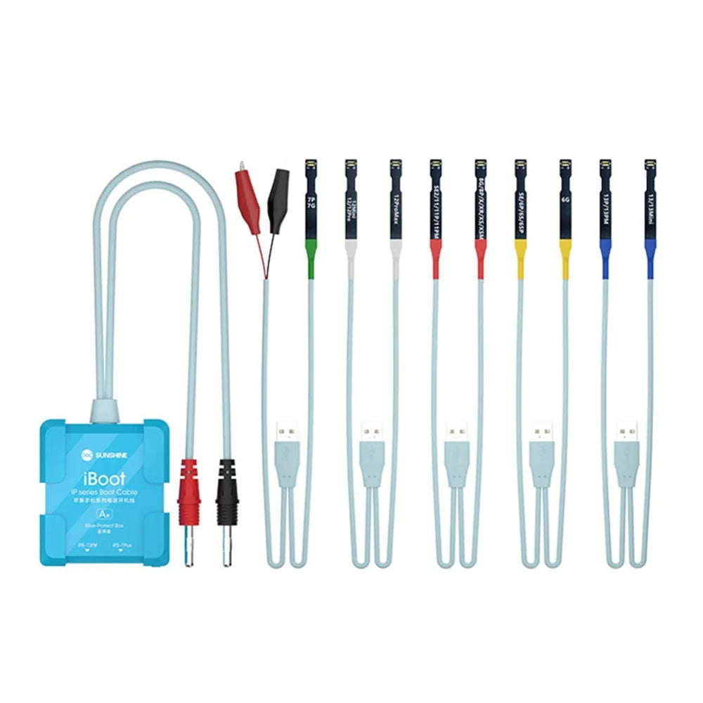 SUNSHINE iBoot IP Mobile Series Power Cable DC Power Supply Test Cable for iPhone 6G-13PM Series Motherboard Repair Boot Line - 1