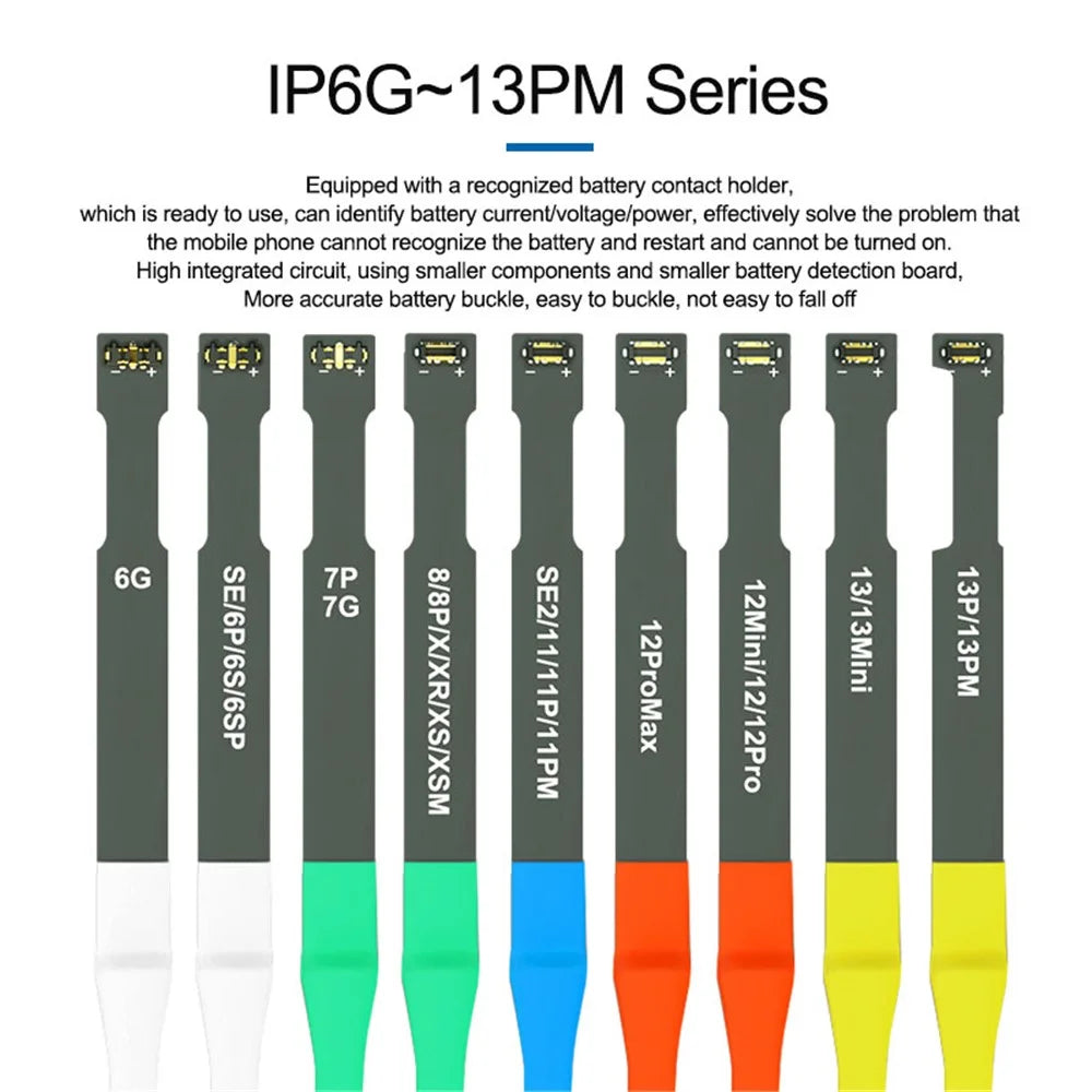 SUNSHINE iBoot IP Mobile Series Power Cable DC Power Supply Test Cable for iPhone 6G-13PM Series Motherboard Repair Boot Line - 6