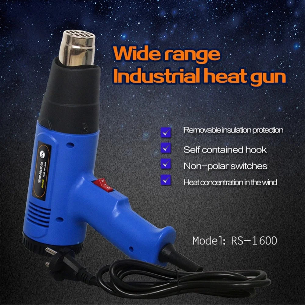 SUNSHINE RS-1600 Two Wind Speeds Adjustable Hot Air Welding Gun for Phone Components and Parts Soldering - 2