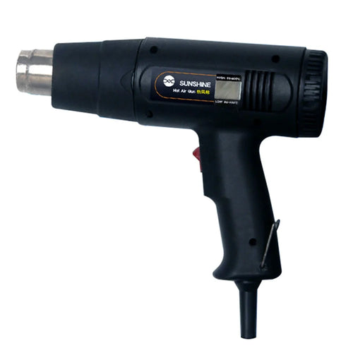 SUNSHINE RS-1800D LCD Display Two Wind Speeds Adjustable Hot Air Welding Gun for Phone Components and Parts Soldering - 1
