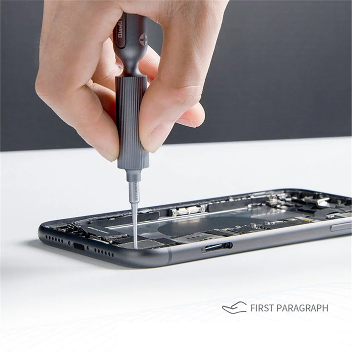QIANLI 3D Screwdriver with Magnetic Bit Head Non-Slip Screwdriver Maintenance Repair Tool for Mobile Phones - Hexagon - 2
