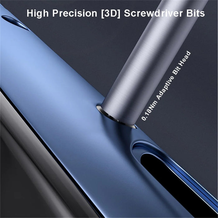QIANLI 3D Screwdriver with Magnetic Bit Head Non-Slip Screwdriver Maintenance Repair Tool for Mobile Phones - Hexagon - 4