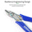 RELIFE RL-0001 High Precision Cutting Pliers Electronic Repair Hand Tool Wire Cable Soldering Wick Pliers - 4