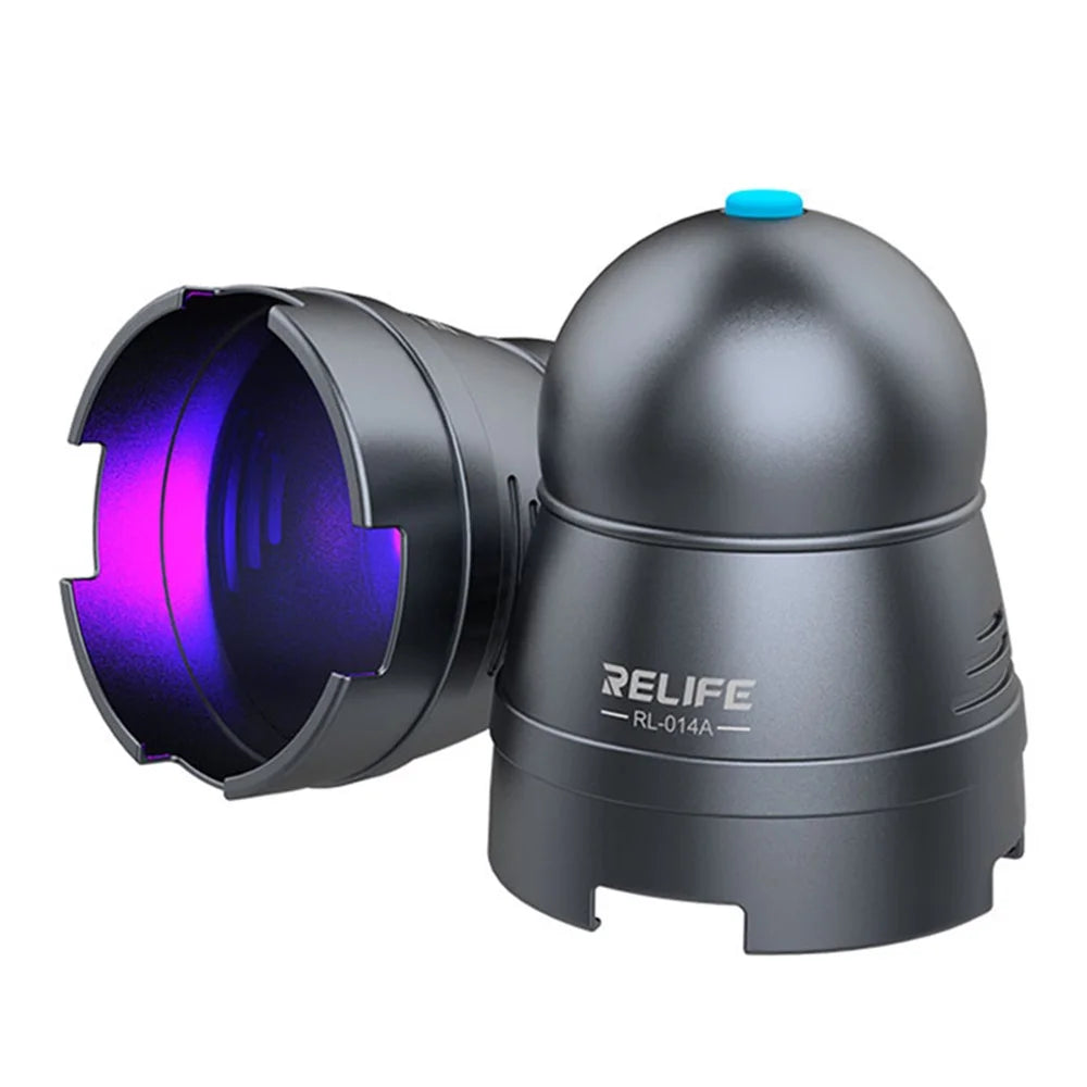 RELIFE RL-014A UV Glue Curing Lamp 3 Gears Automatic Timing LED Green Oil Glue Curing Tool - 1