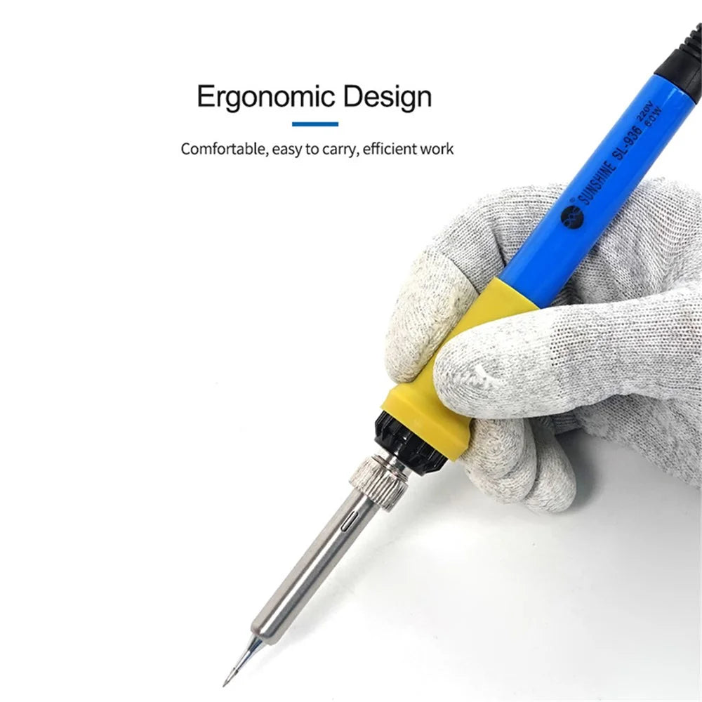 SUNSHINE SL-936 Internal Heating Electric Welding Pen Mini Soldering Station Repair Tool- EU Plug - 2
