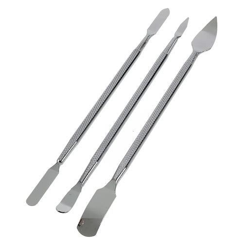 BEST 3Pcs / Set Metal Crowbar Phone Laptop Tablet Screen Repairing Battery Opening Glue Removal Pry Tools - 1