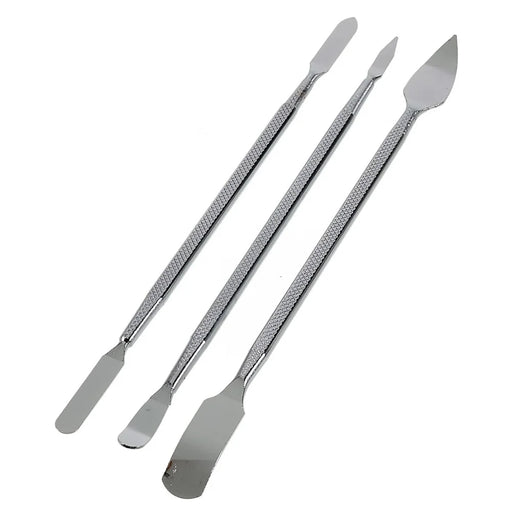BEST 3Pcs / Set Metal Crowbar Phone Laptop Tablet Screen Repairing Battery Opening Glue Removal Pry Tools - 1