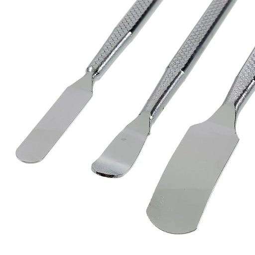 BEST 3Pcs / Set Metal Crowbar Phone Laptop Tablet Screen Repairing Battery Opening Glue Removal Pry Tools - 2