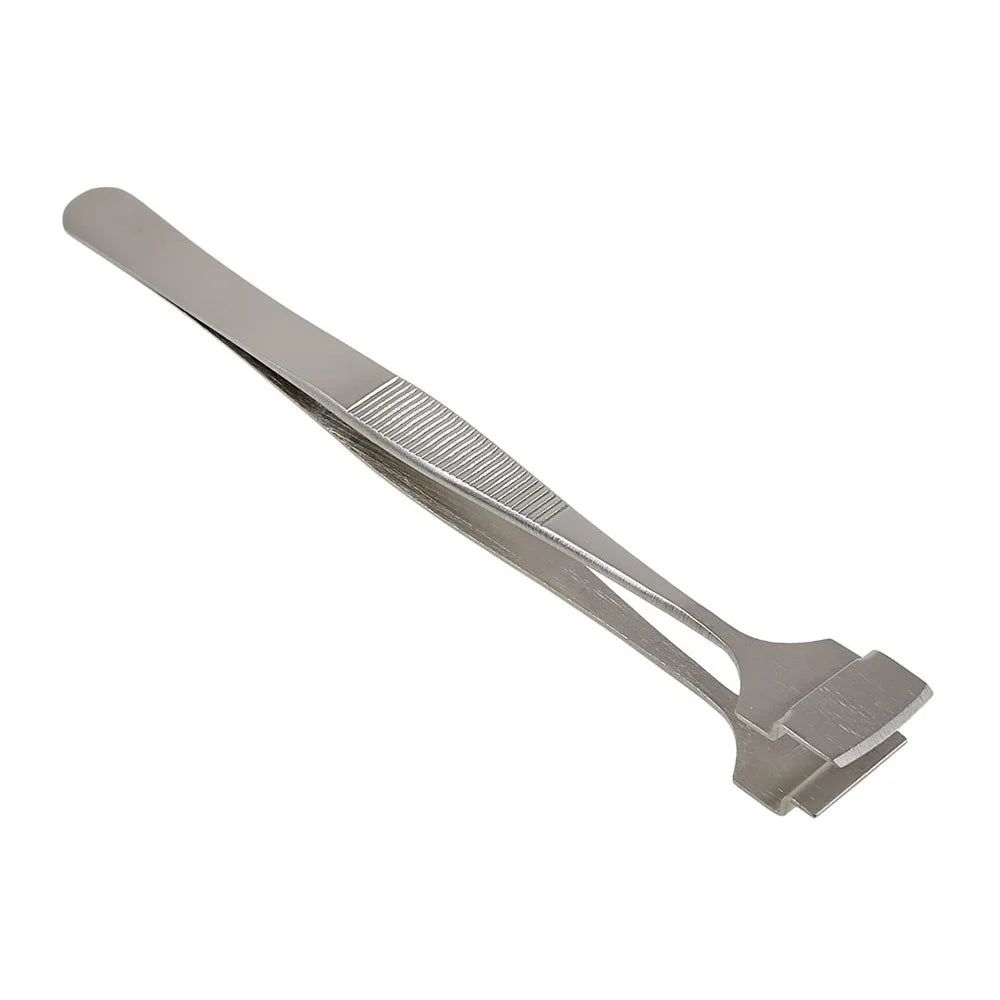 BEST BST-91-5L L-shaped Wafer Tweezers Stainless Steel Tweezers Dedicated Chip Hand Tool - 3