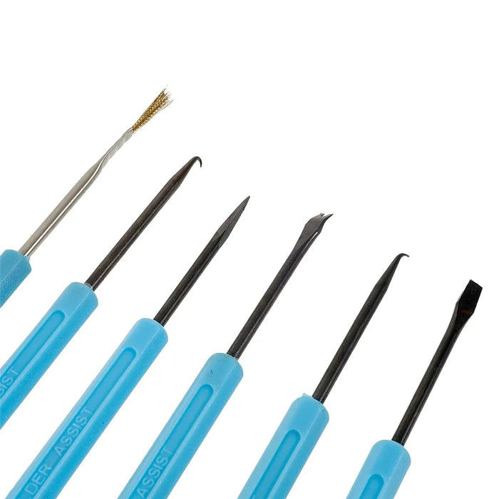 BEST 6Pcs / Set Desoldering Aid Tool PCB Circuit Board Soldering Welding Auxiliary Tools Repairing Kit - 3