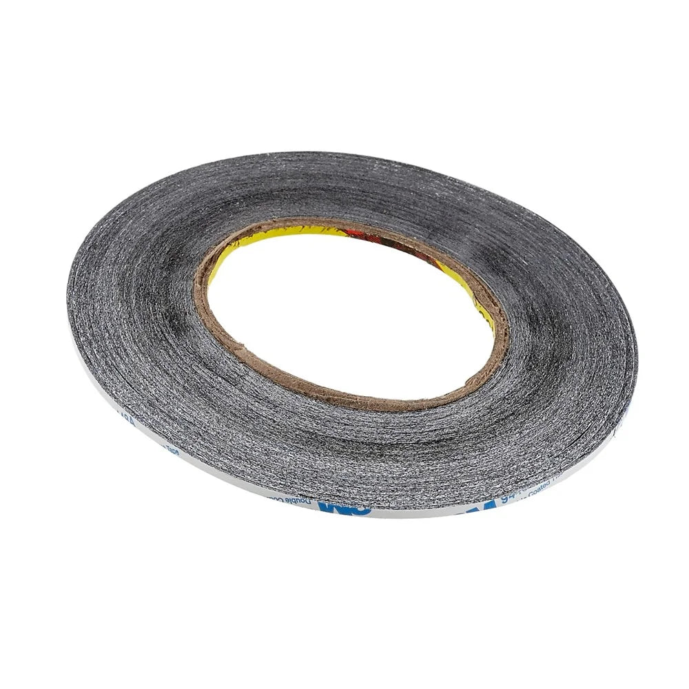 BEST 0.3cmx50m Double Sided Tape Adhesive Phone Repair Tape for Mobile Phone LCD Screen Panel Black Sticker - 1