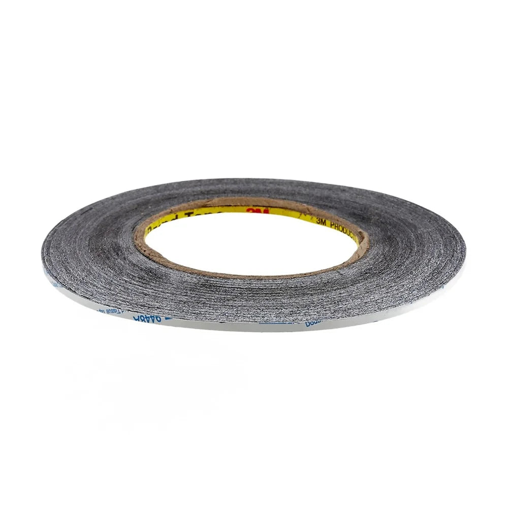 BEST 0.3cmx50m Double Sided Tape Adhesive Phone Repair Tape for Mobile Phone LCD Screen Panel Black Sticker - 3