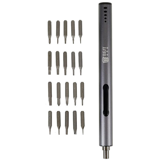 BEST BST-9911A Professional Rechargeable Magnetic Electric Screwdriver Repair Tool with LED Light - 2