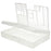 BEST BST-W203 Multi-function Storage Box for Mobile Phone Opening Tools Repair IC Motherboard Screw Parts Double-layer Storage Case - 1