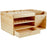 BEST Multi-function Wooden Storage Box Screwdriver Tweezers Holder Mobile Phone Repair Tool Parts Box - 5
