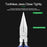 RELIFE RL-111 Industrial Toothless Flat-Nose Plier High Hardness Flat-Tips Plier for Bending and Straightening Wire - 6