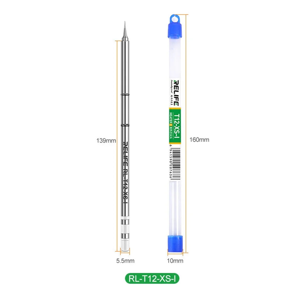 RELIFE RL-T12-XS Soldering Iron Tips Welding Tool Replacement for T12 Series Soldering Station - RL-T12-XS-I - 7
