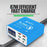RELIFE RL-304N Smart Multiports USB Charger Station with LCD Display 6 Ports Fast Charging Station Hub - 2