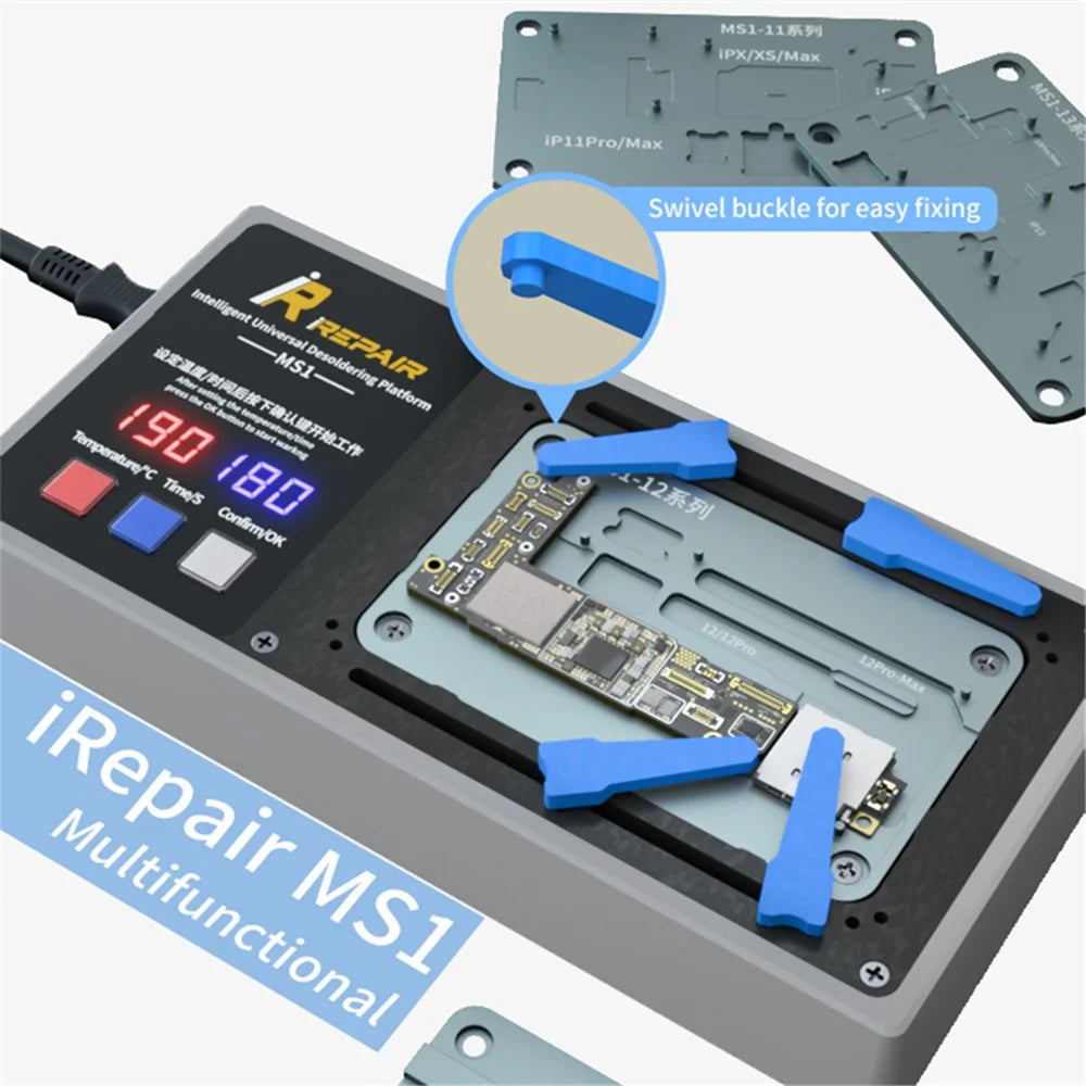 MIJING IRepair MS1 Multi-function Desoldering Station Welding Platform for iPhone X-17 Series Motherboard Disassembly Welding Heating Station - 2