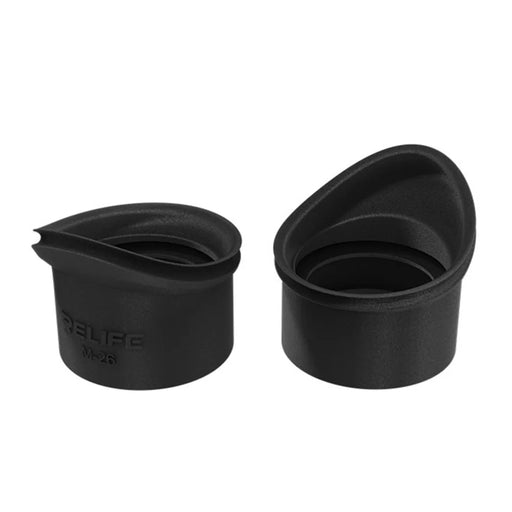RELIFE M-26 2Pcs Microscope Soft Silicone Eyepiece Cover Guards Strong Shading Eyecup - 1