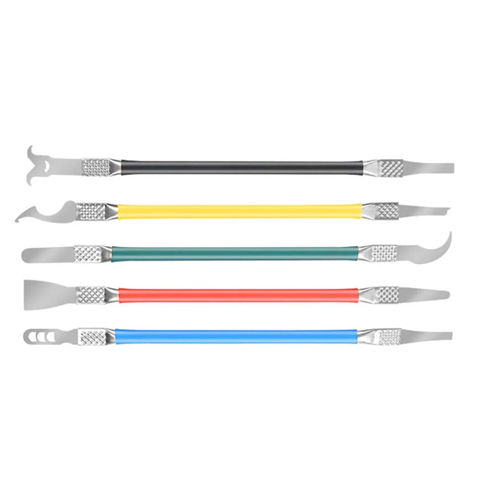 RELIFE RL-049B Mobile Phone CPU Glue Remover Tools SSD Solid State Drive BGA Chip Glue Removing Crowbar Set - 1