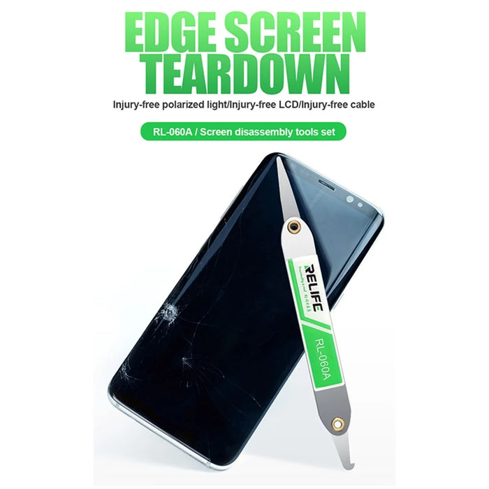 RELIFE RL-060A Ultra-thin Edge Screen Teardown Tool LCD Screen Disassembly Tools Set - 2