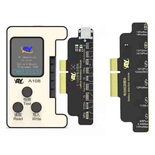 AY A108 Multi-function Repair Programmer Face ID Lattice Repair Module with Battery Repair Module for iPhone - 1