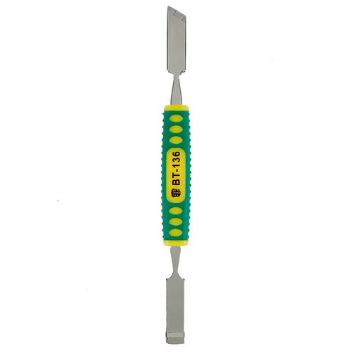BEST BT-136 Metal Spudger Double-headed Pry Bar Hand Tool Tablet Phone Disassemble Repair Tool - 1