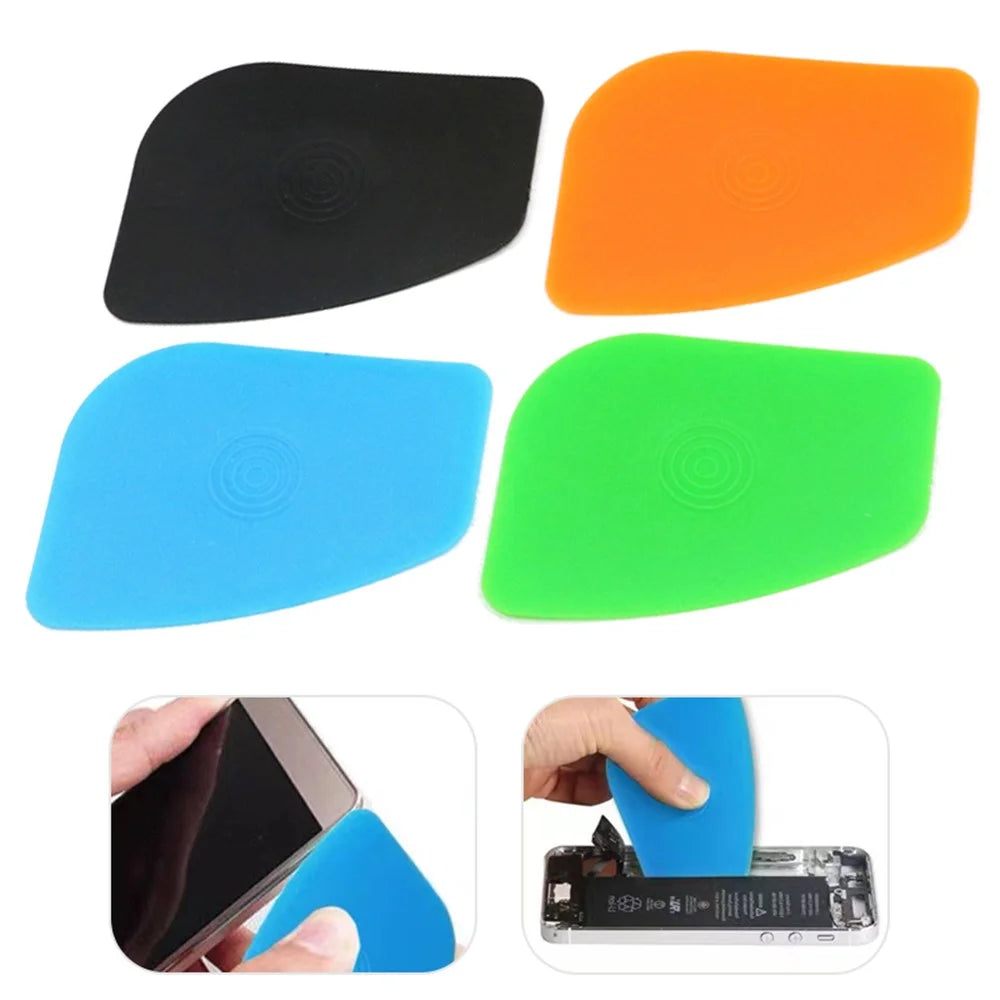 4Pcs Electronics Opening Pry Tool Repair Kit for Cellphone Laptops Tablets Leaf Shape Opening Tools - 1