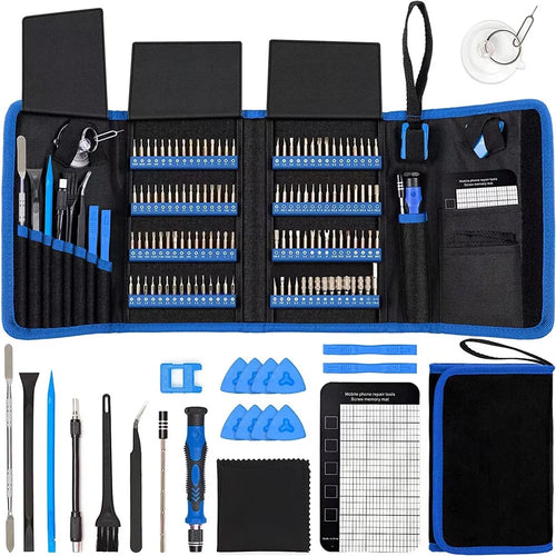 120 Bits Cellphone Repair Tool Kit for iPhone, iPad, Camera Precision Screwdriver Set - 1