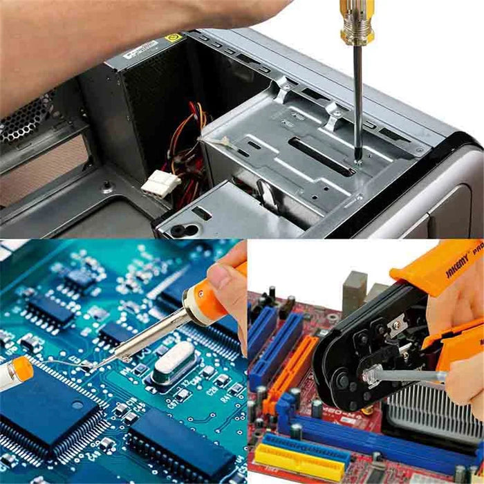 JAKEMY JM-P15 17-in-1 Network Repair Tool Kit Electroprobe Electric Soldering Iron Wire Crimping Pliers Set - 3