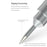 QIANLI 0.3mm Soldering Iron Tip Soldering Station Replacement Solder Iron Tip - 936-I 0.3 - 3