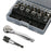 28Pcs Mini Mechanic Tool Kits Portable Ratchet Wrench Set with 72 Teeth Reversible Ratchet (Metric) - 1
