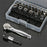 28Pcs Mini Mechanic Tool Kits Portable Ratchet Wrench Set with 72 Teeth Reversible Ratchet (Metric) - 2