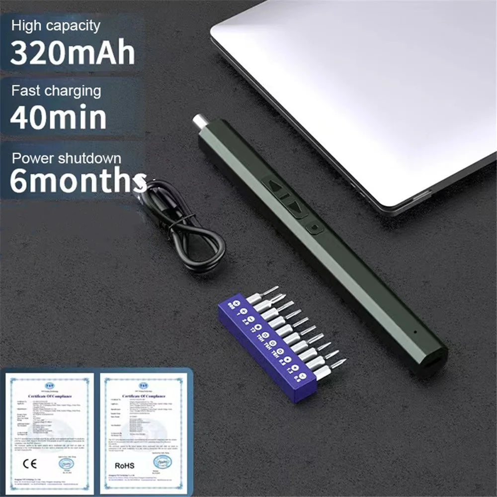 82-in-1 Precision Electric Screwdriver Set for Watches, Cameras, Drones 64-Bits Screwdriver Repair Tools with LED Light - 3