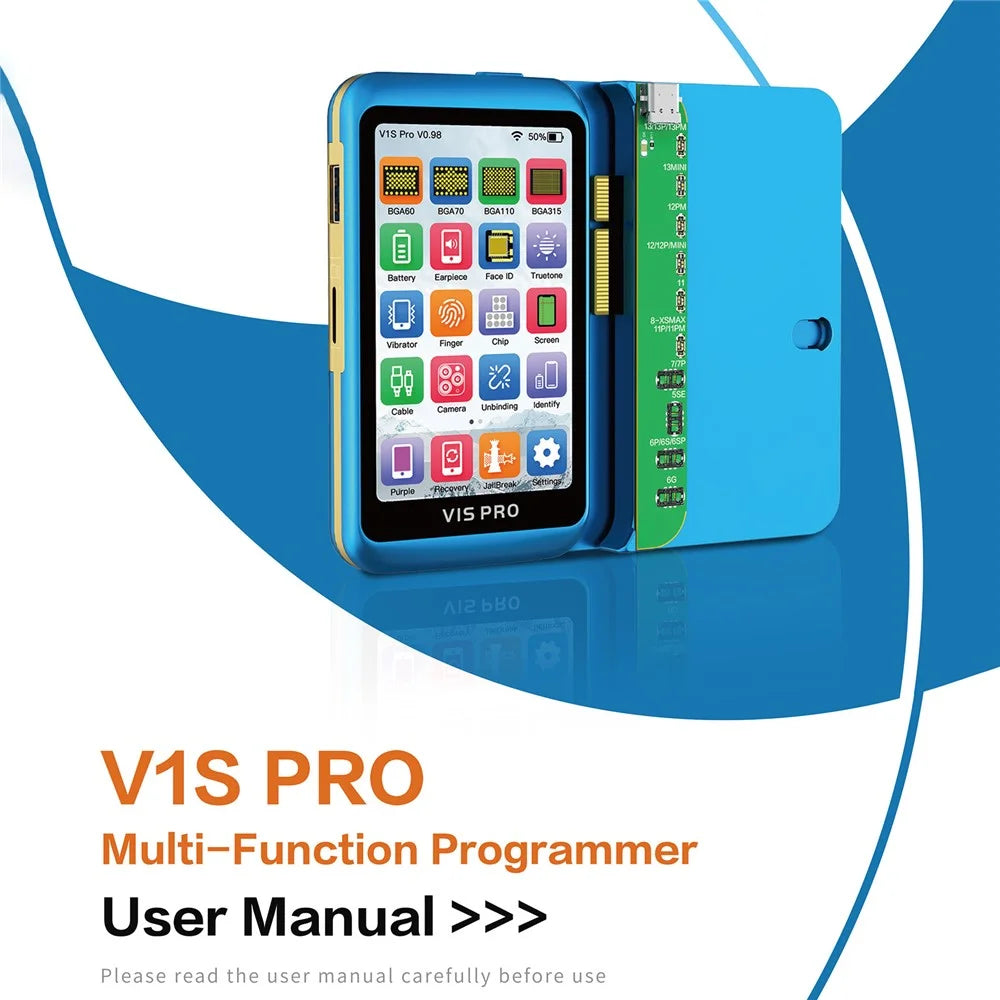 JC V1S Pro Programmer for Phone Screen Face ID Battery Nano Read Repair Multifunctional Programmer - 2