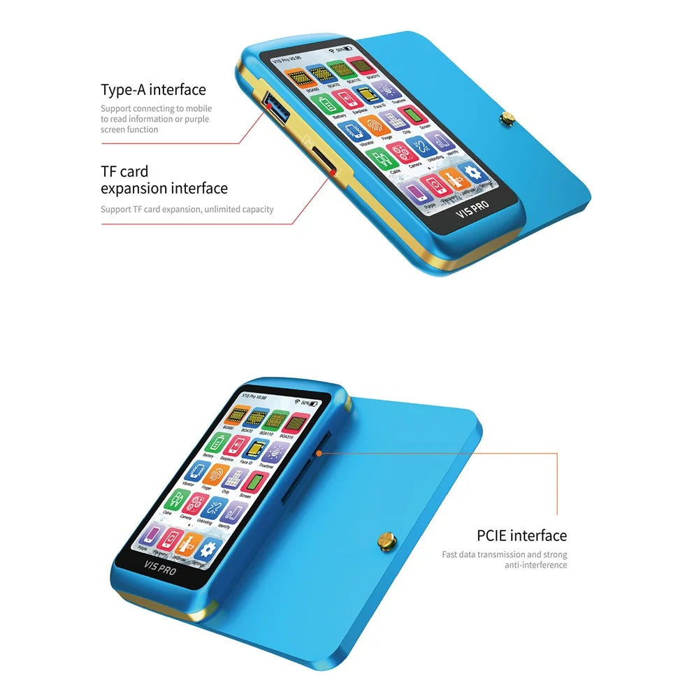 JC V1S Pro Programmer for Phone Screen Face ID Battery Nano Read Repair Multifunctional Programmer - 3