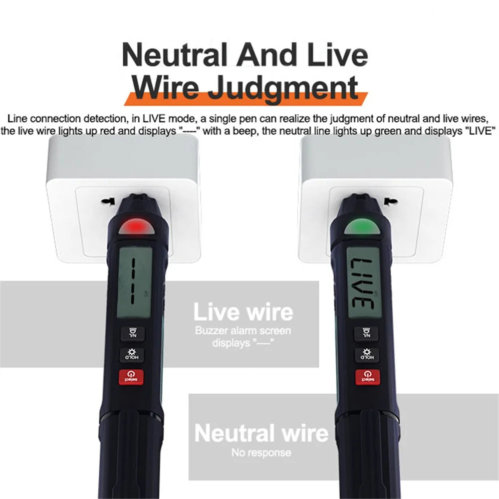 RELIFE DT-02 Smart Pen-Type Multimeter Mobile Phone Maintenance Tester with Flashlight - 4