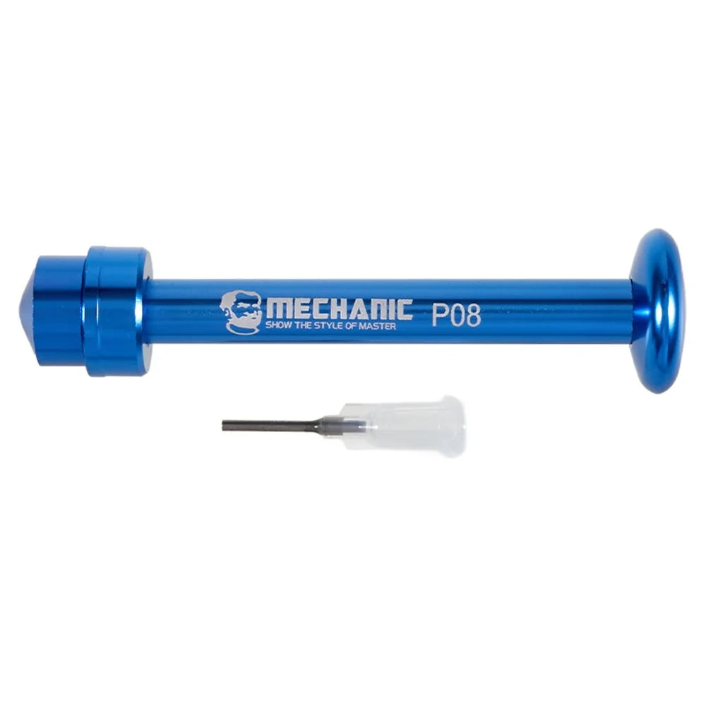 MECHANIC P08 Solder Paste Flux Booster Aluminum Alloy Tube Piston Manual Syringe Plunger for Phone Repair - 2